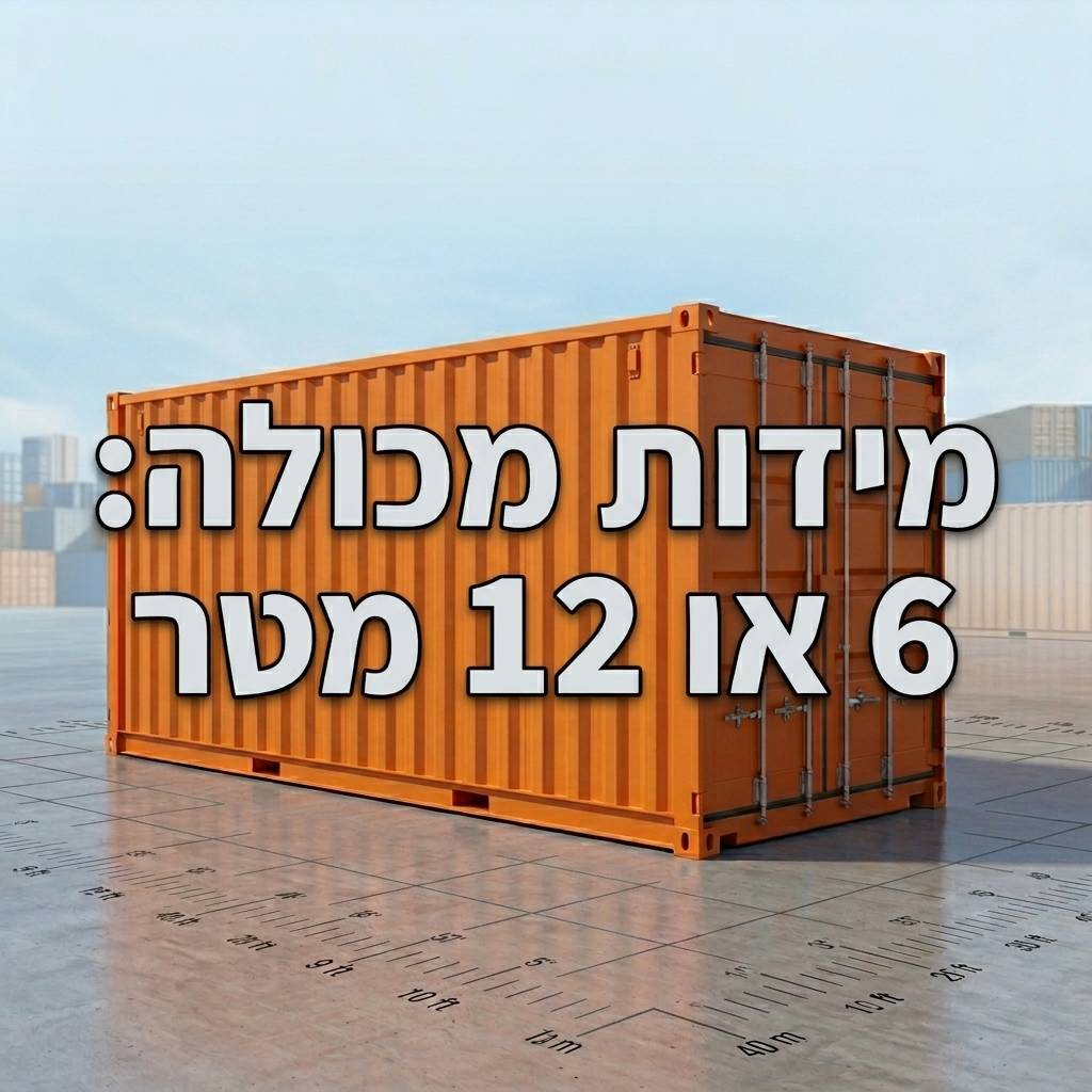 מידות מכולה
